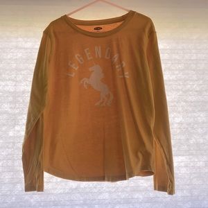 Old navy girls tee size 8